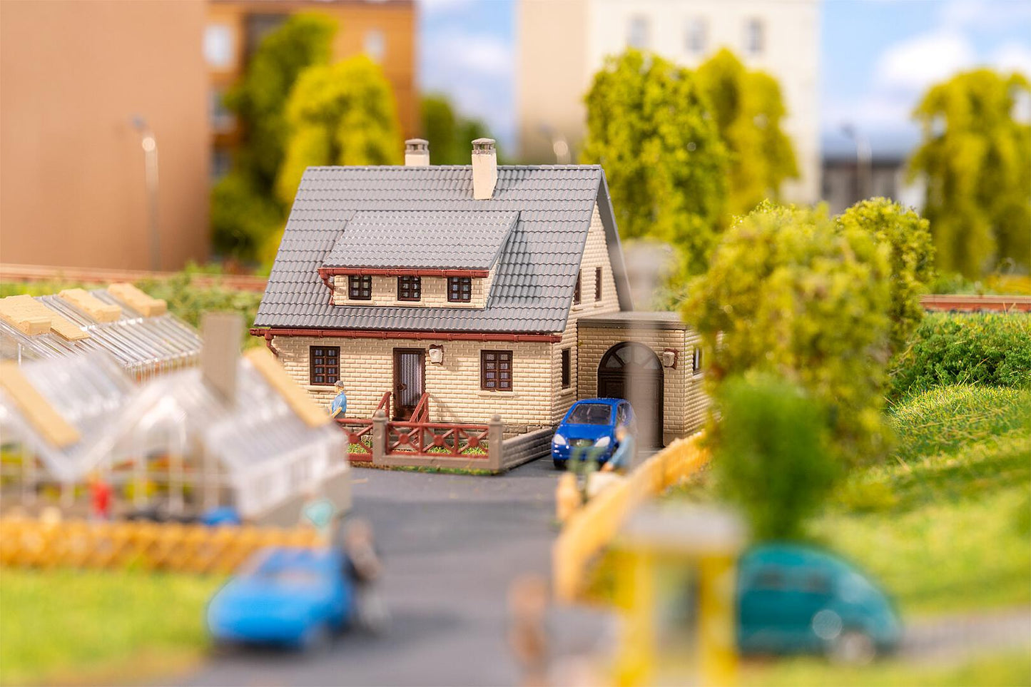 Faller 239010 N Village Promotional Set Building Kit