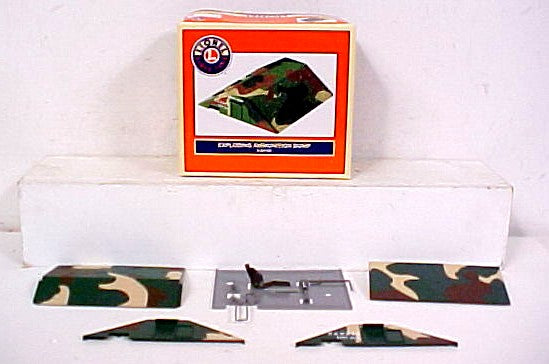 Lionel 6-24106 O Scale Exploding Ammunition Dump Kit LN/Box