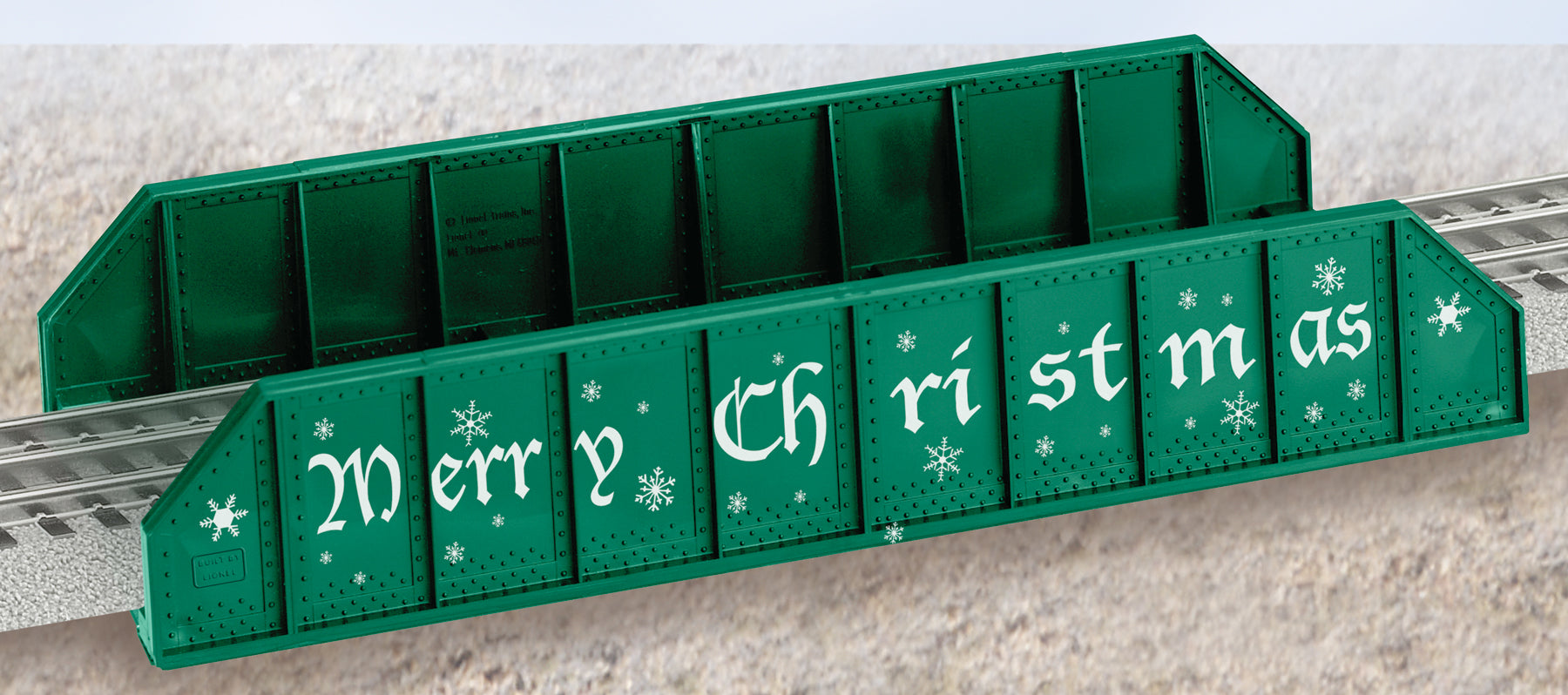 Lionel 6-24274 O Scale Christmas Girder Bridge LN/Box