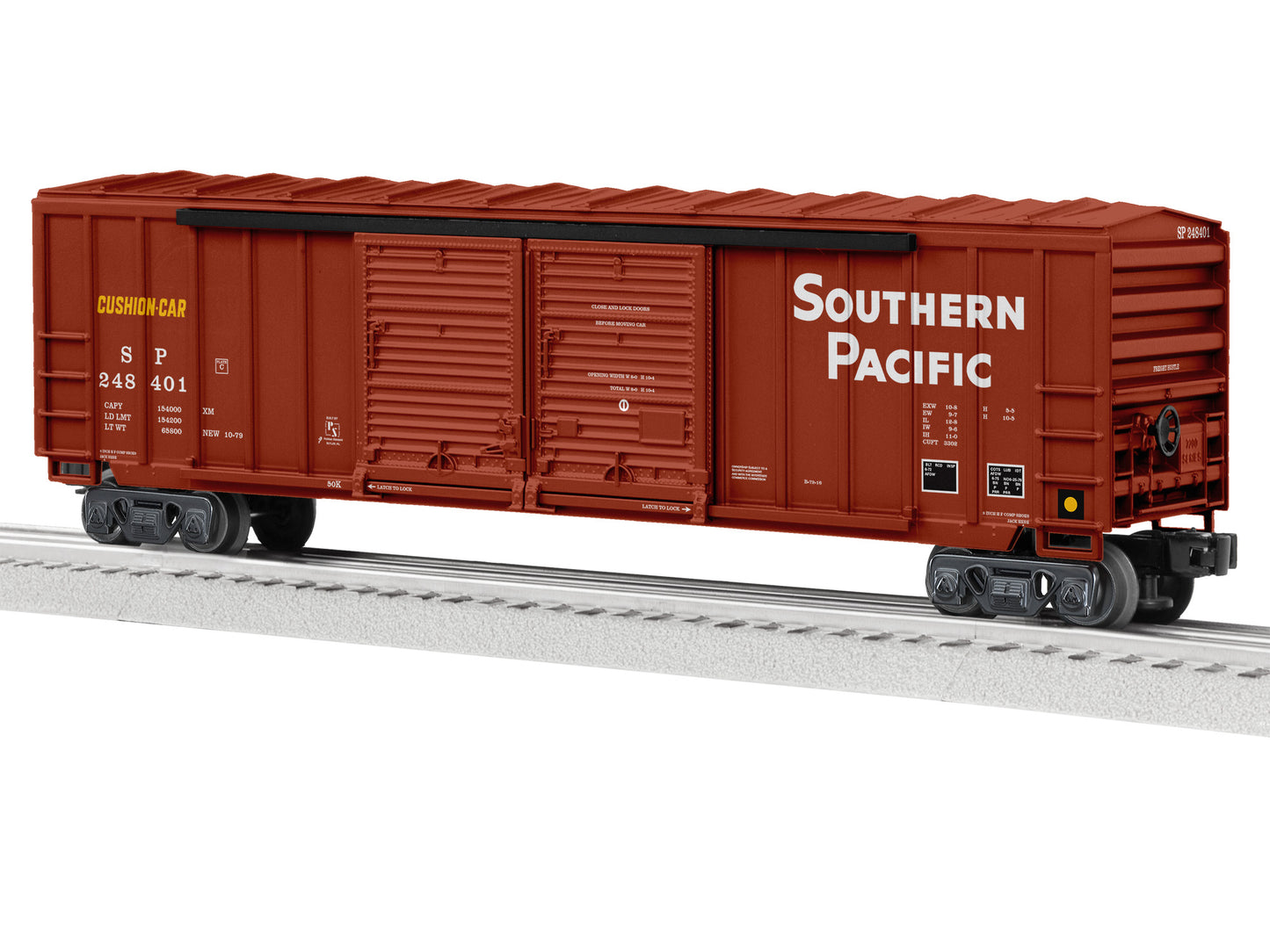 Lionel 2443011 O Southern Pacific Double Boxcar #248401