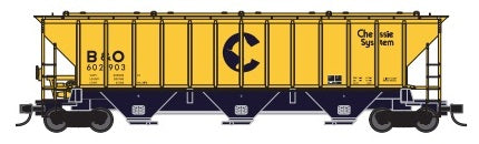 Trainworx Inc. 24430-06 N Chessie PS 4427 Covered Hopper #602924