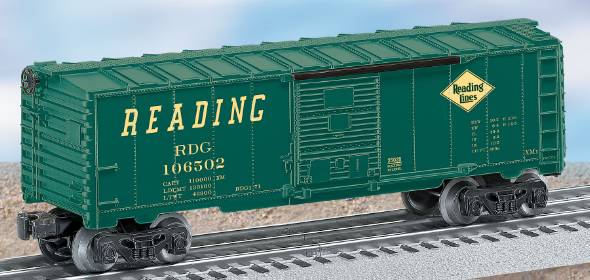 Lionel 6-25025 O Gauge Reading Boxcar #106502