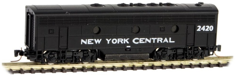 Micro-Trains 98002432 Z NYC F7 B Unit Powered Diesel Locomotive #2420