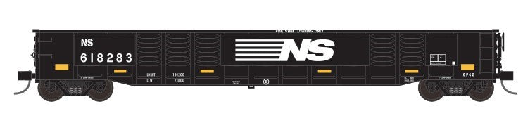 Trainworx Inc 25213-12 N Norfolk Southern Corrugated 52' 6" Gondola #618283