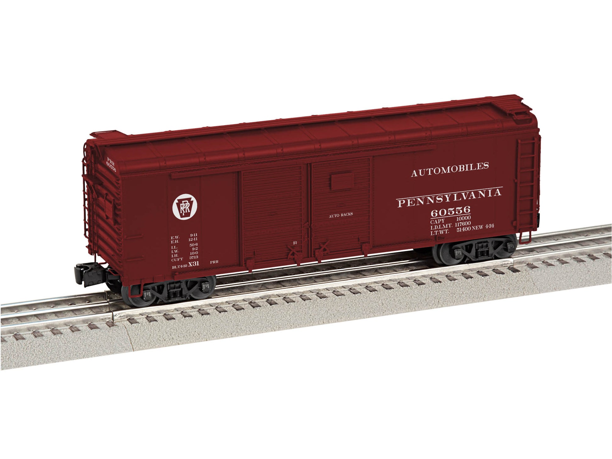 Lionel 2526121 O Pennsylvania X31 Boxcar #60556