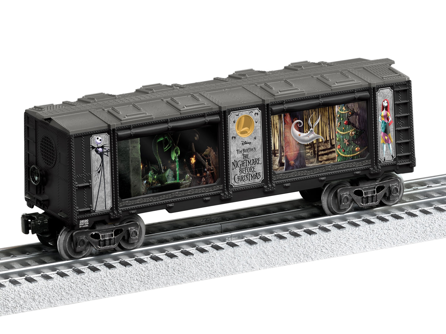 Lionel 2528590 O Nightmare Before Christmas Zero Aquarium Car