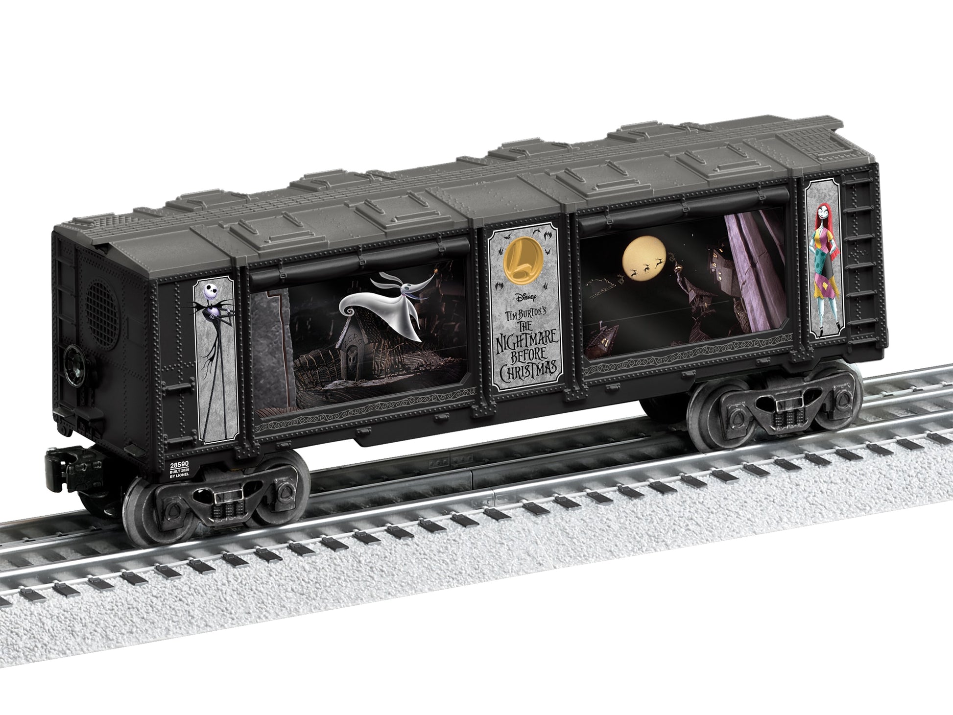 Lionel 2528590 O Nightmare Before Christmas Zero Aquarium Car