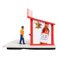 Lionel 2529180 O Assembled AB Concession Stand