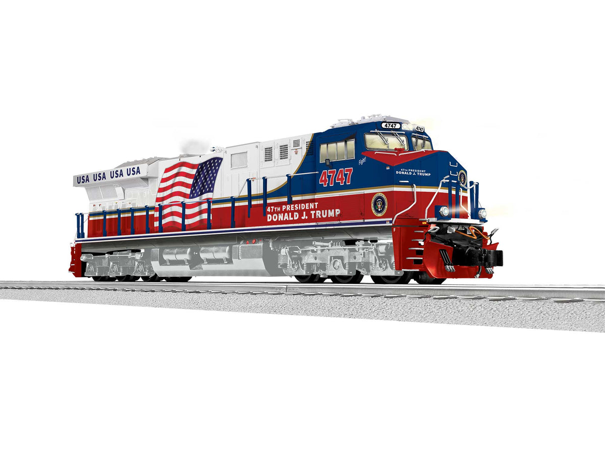Lionel 2533147 O President Trump Legacy ES44 Diesel Locomotive #4747