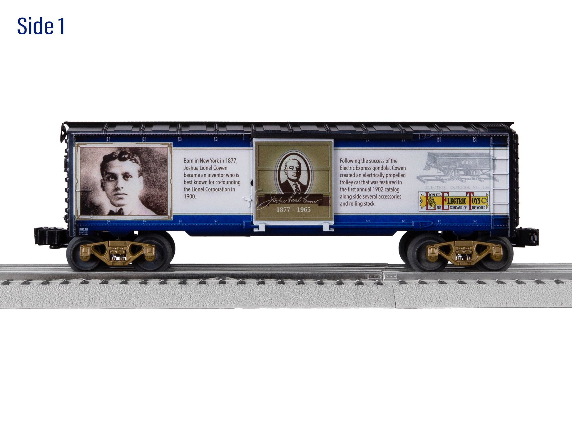 Lionel 2538110 O Joshua Lionel Cowen Notable American Boxcar