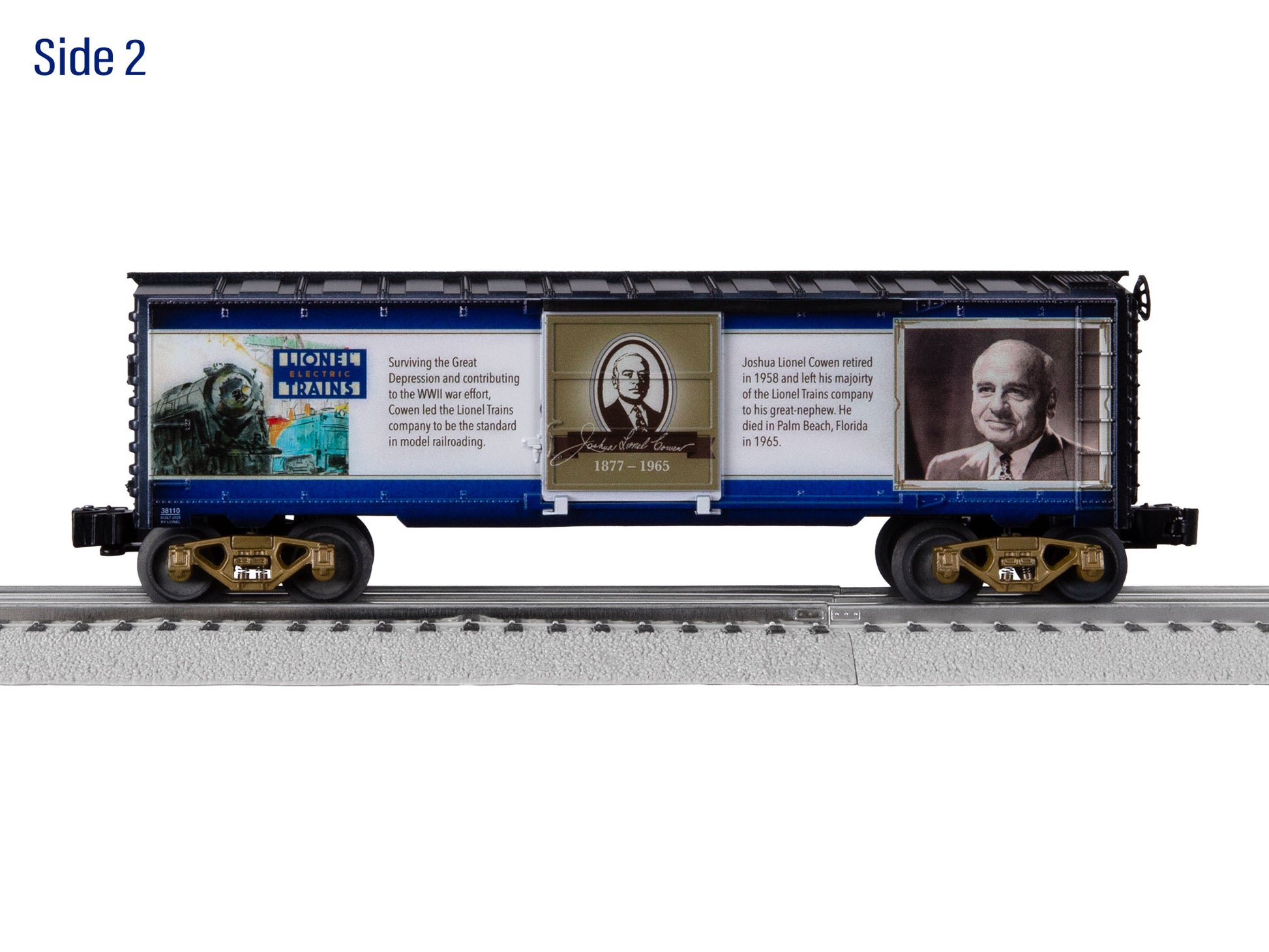 Lionel 2538110 O Joshua Lionel Cowen Notable American Boxcar
