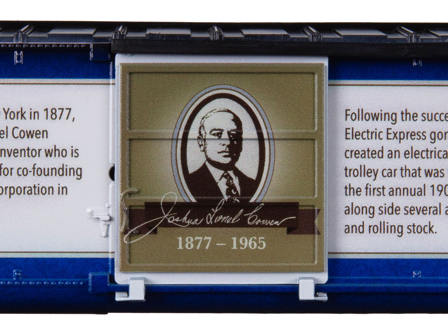 Lionel 2538110 O Joshua Lionel Cowen Notable American Boxcar