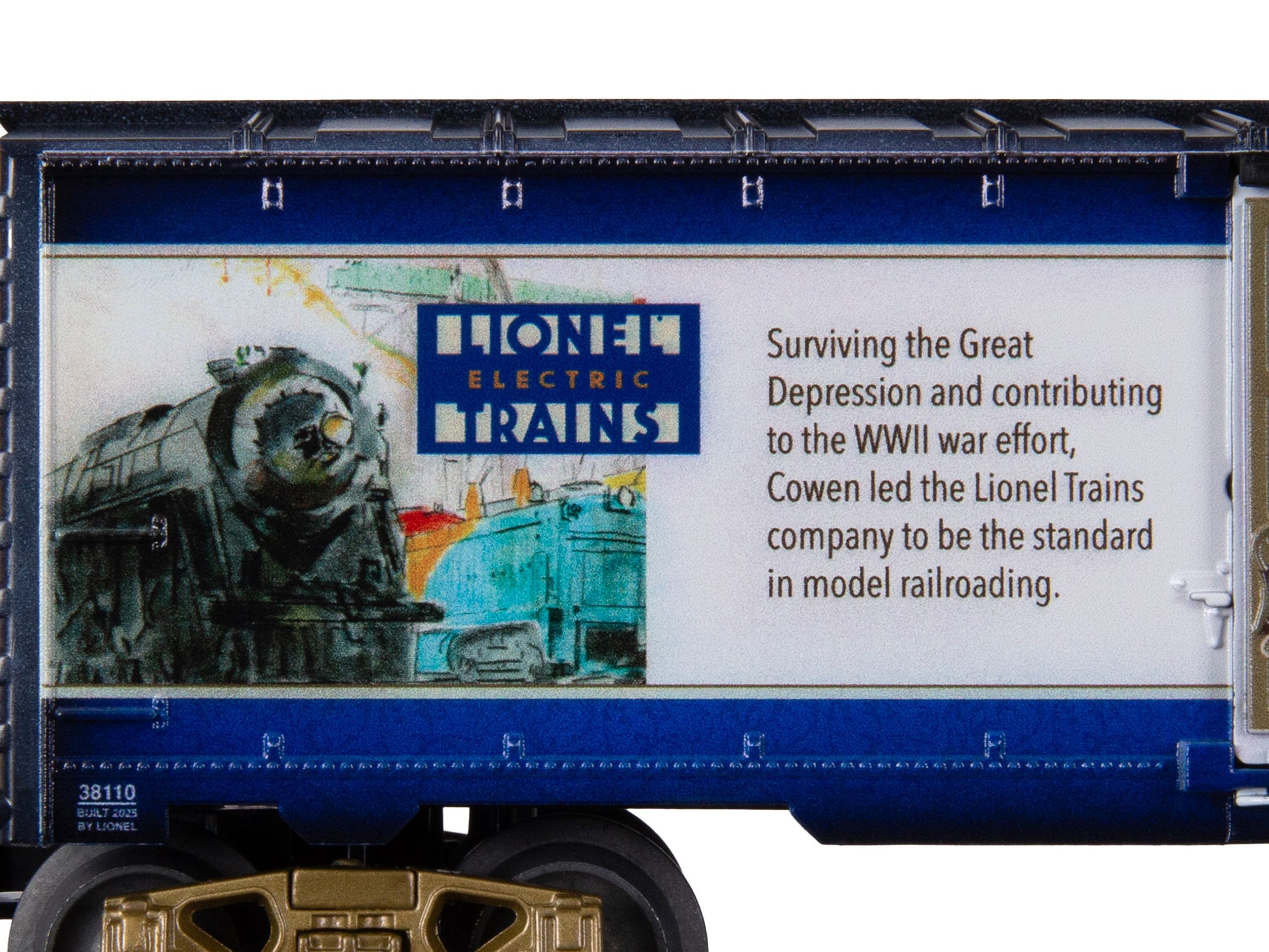 Lionel 2538110 O Joshua Lionel Cowen Notable American Boxcar
