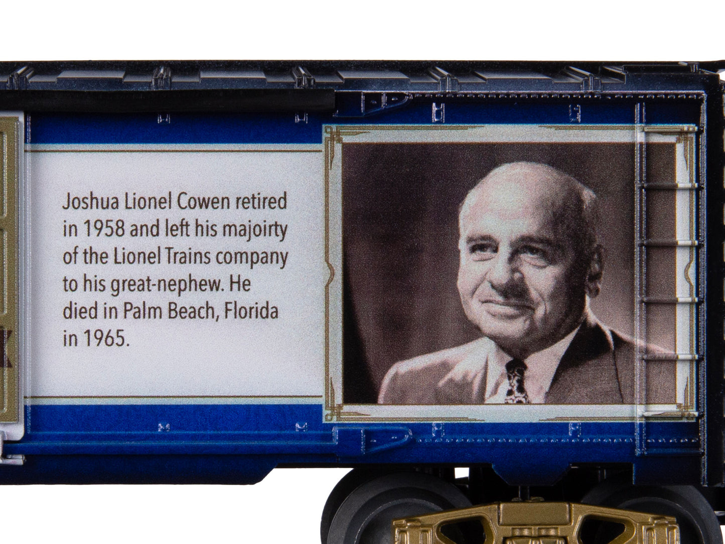 Lionel 2538110 O Joshua Lionel Cowen Notable American Boxcar
