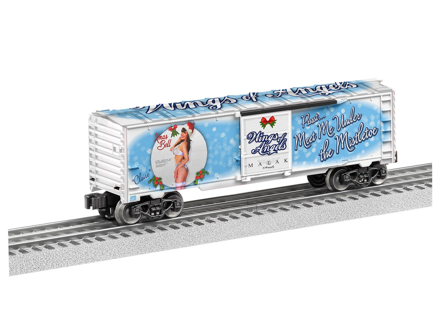 Lionel 2538480 O Wings of Angels Christmas Boxcar