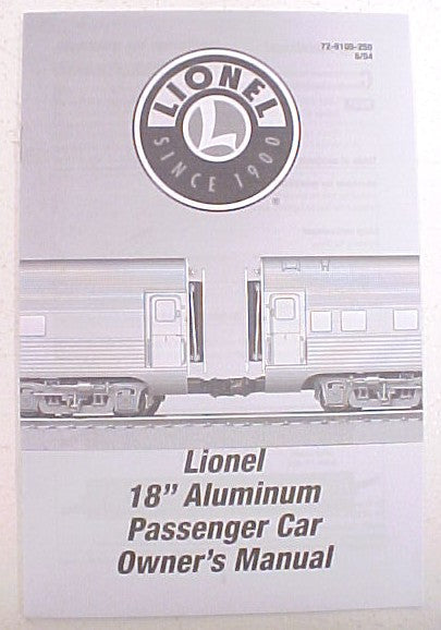 Lionel 6-25420 O Pennsylvania Trail Blazer 18