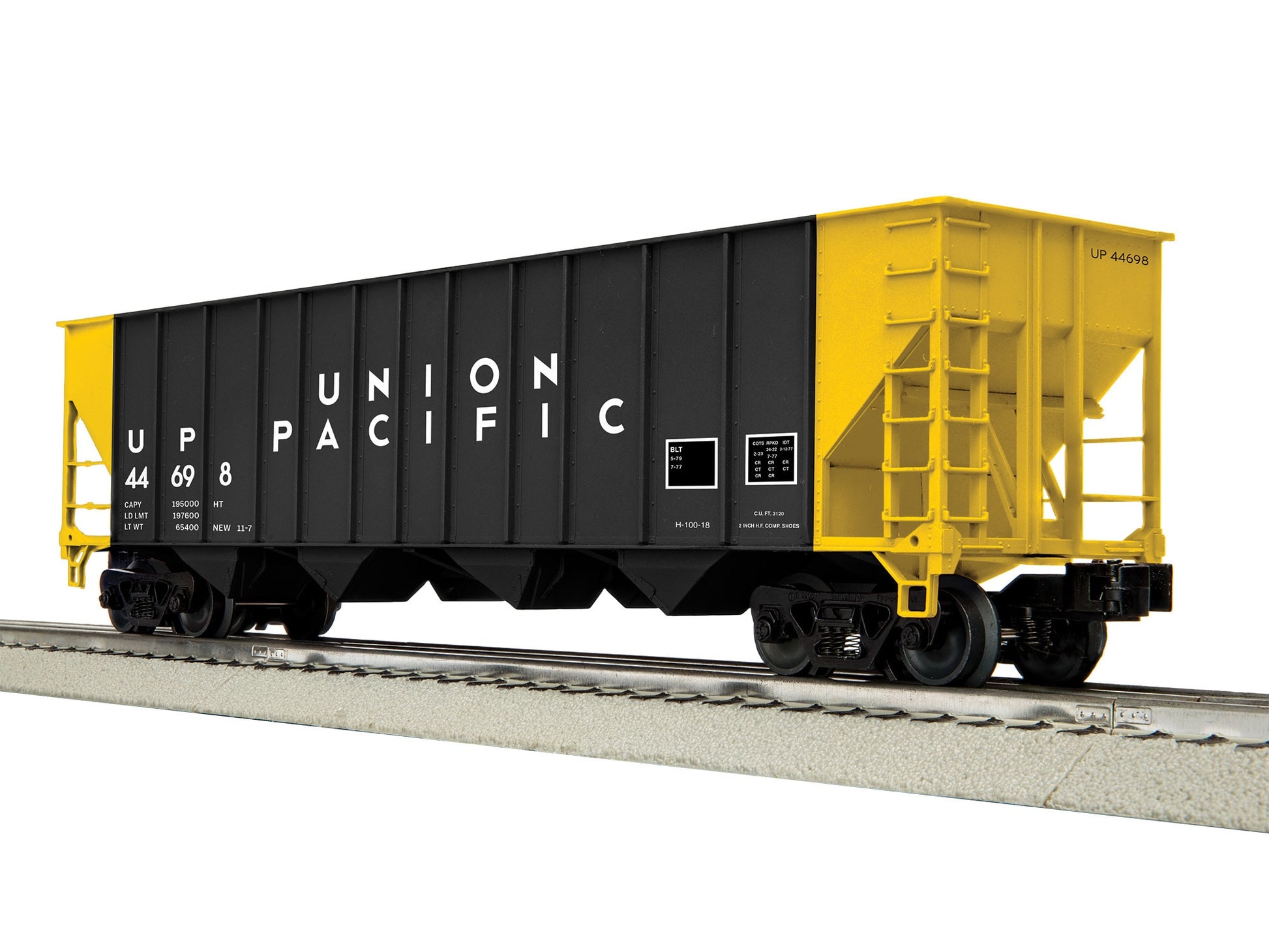 Lionel 2542489 O Union Pacific 4 Bay Hopper #44698