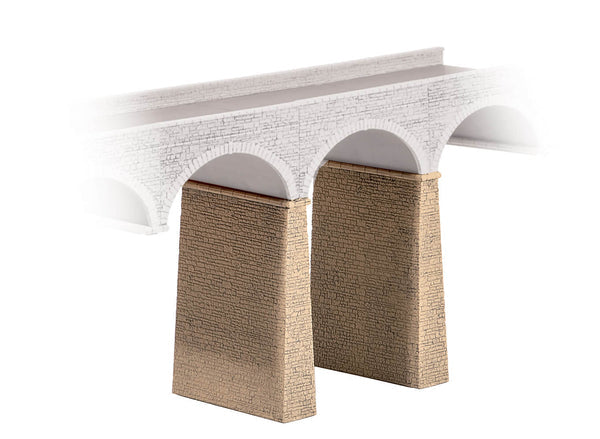 Ratio 254 N Stone Piers Building Kit (Pack of 2)