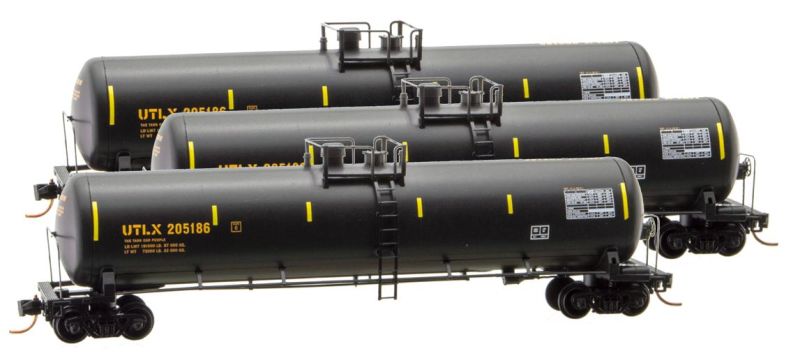 Micro-Trains 99300121 N UTLX 56' General Service Tank Car (Set of 3)