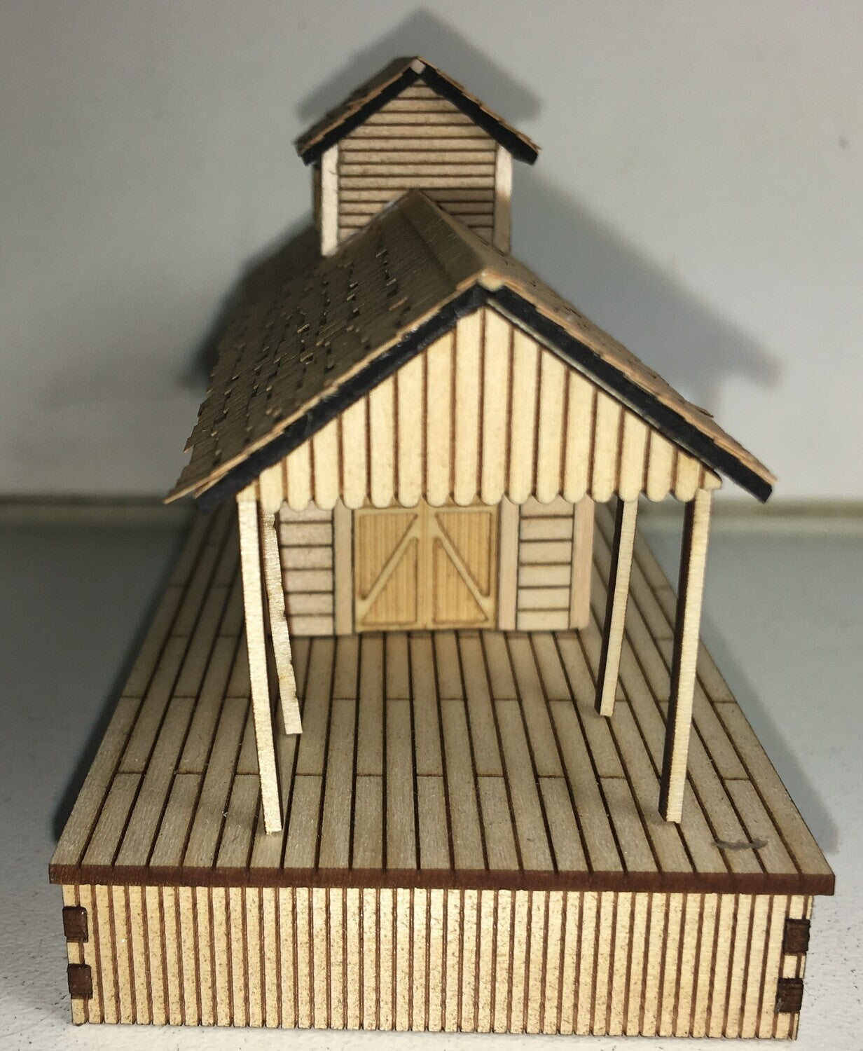 Motrak Models 83303 HO Adamsville Depot Laser-Cut Wood Kit