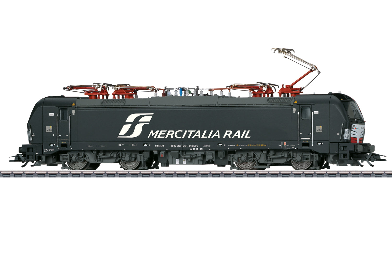 Marklin 39332 HO Mercitalia Rail Class 193 Electric Locomotive #X4 E – 643