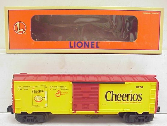 Lionel 6-26216 O Gauge Cheerios Boxcar LN/Box
