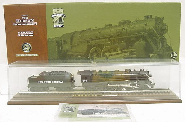 Hallmark 773 Miniature OO Scale Lionel NYC Hudson Steam Locomotive LN/Box
