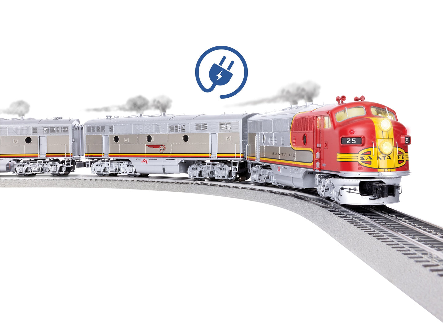Lionel 2622020 O Santa Fe Super Chief Super Set