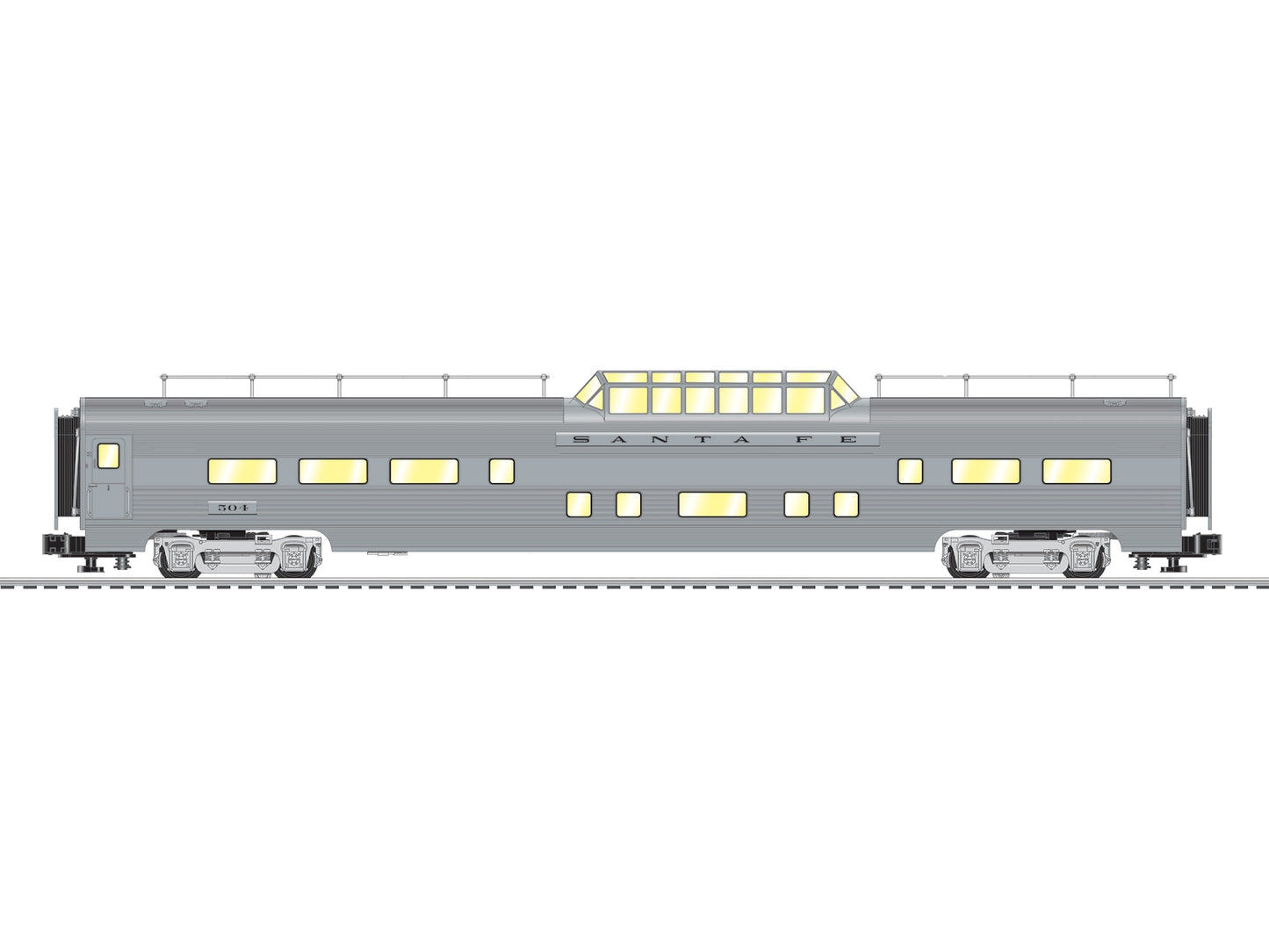 Lionel 2622020 O Santa Fe Super Chief Super Set