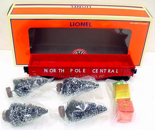 Lionel 6-26330 Christmas Gondola with Trees & Presents LN/Box