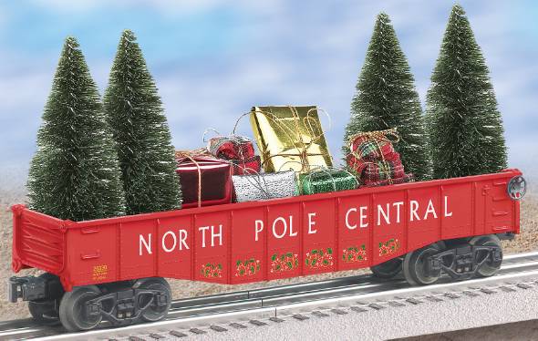 Lionel 6-26330 Christmas Gondola with Trees & Presents LN/Box