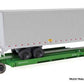 Walthers 910-5263 HO BN 263' Five-Unit All-Purpose 48' Spine Car RTR #637501