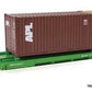 Walthers 910-5263 HO BN 263' Five-Unit All-Purpose 48' Spine Car RTR #637501