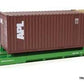 Walthers 910-5264 HO BN 263' Five-Unit All-Purpose 48' Spine Car RTR #637502