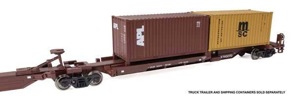 Walthers 910-5266 HO CR 263' Five-Unit All-Purpose 48' Spine Car RTR #790070