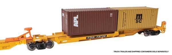 Walthers 910-5268 HO TTX 263' Five-Unit All-Purpose 48' Spine Car RTR #79736