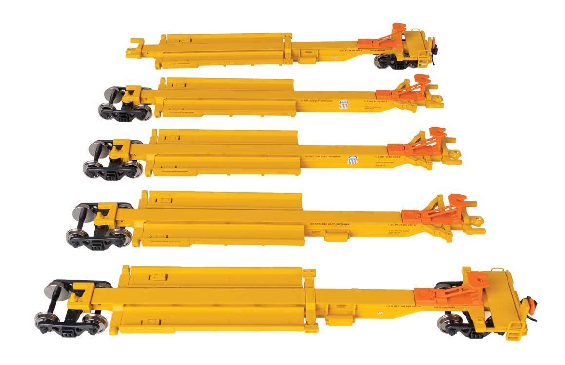 Walthers 910-5269 HO UP 263' Five-Unit All-Purpose 48' Spine Car RTR #252500