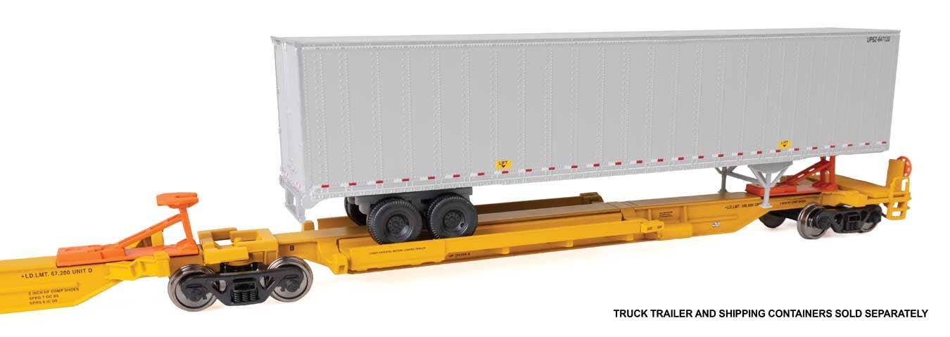 Walthers 910-5269 HO UP 263' Five-Unit All-Purpose 48' Spine Car RTR #252500