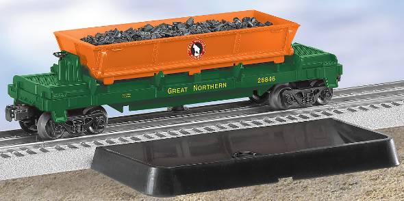 Lionel 6-26846 O Gauge Great Northern Coal Dump Car