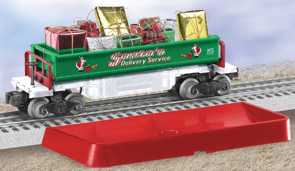 Lionel 6-26870 O Gauge Christmas Dump Car LN/Box
