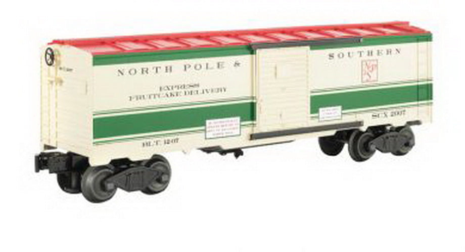 Bachmann 27044 On30 North Pole & Southern Christmas Fruitcake Wood Box Car #2007