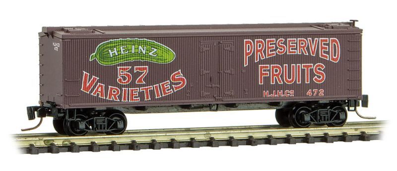 Micro-Trains 51800470 Z Heinz Series #2 40' Wood Sheathed Ice Reefer #472