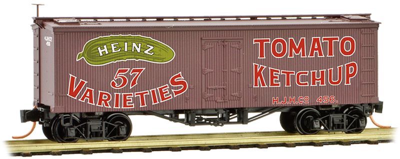 Micro-Trains 51800570 Z Heinz Series #12 40' Wood Sheathed Ice Reefer #456