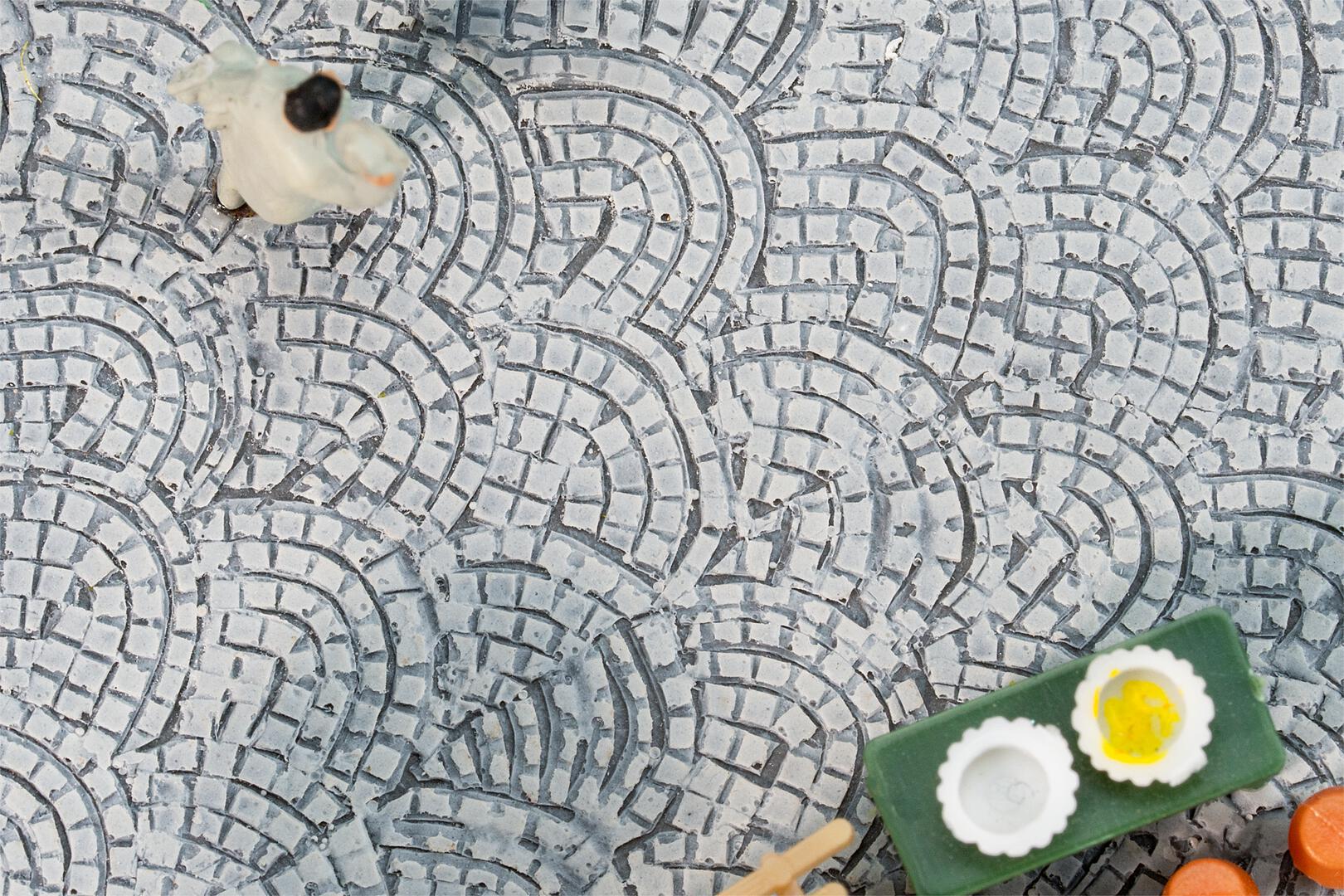 Faller 272312 N Premium Road Film Roman Cobblestones