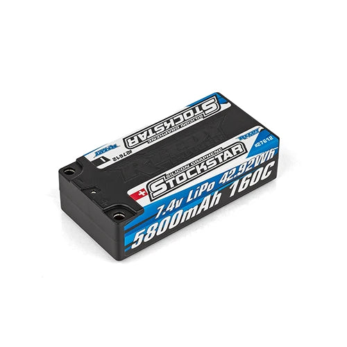 Team Associated 27612 Stockstar 5800mAh 7.4V 160C Shorty