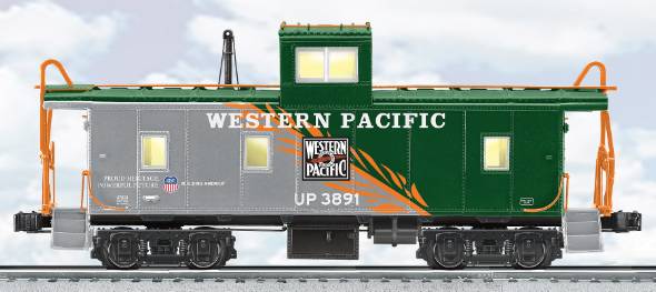 Lionel 6-27619 O Gauge Western Pacific U.P. Heritage CA-4 Caboose #3891 LN/Box