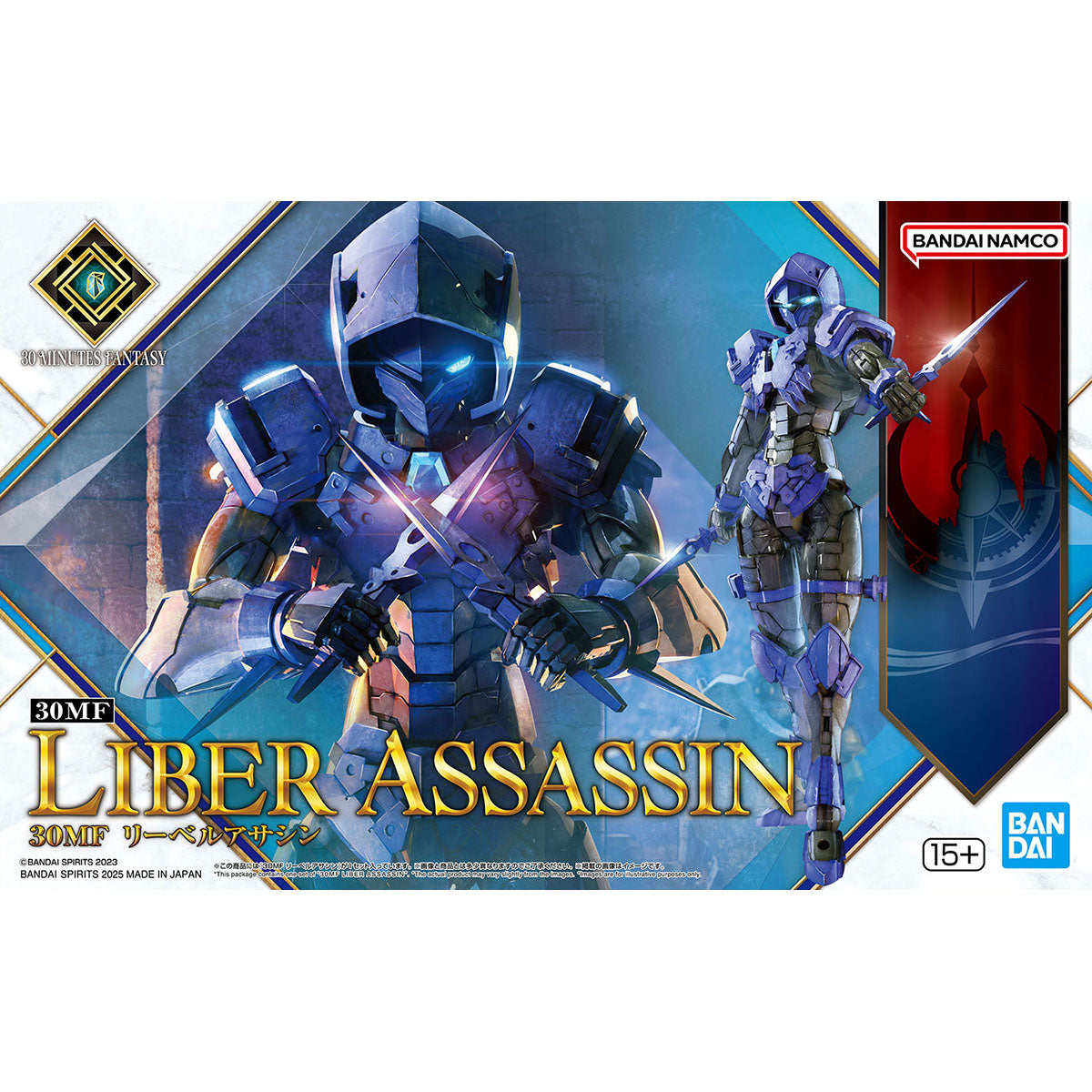Bandai 2773773 30 Minutes Fantasy Liber Assassin Plastic Model Kit