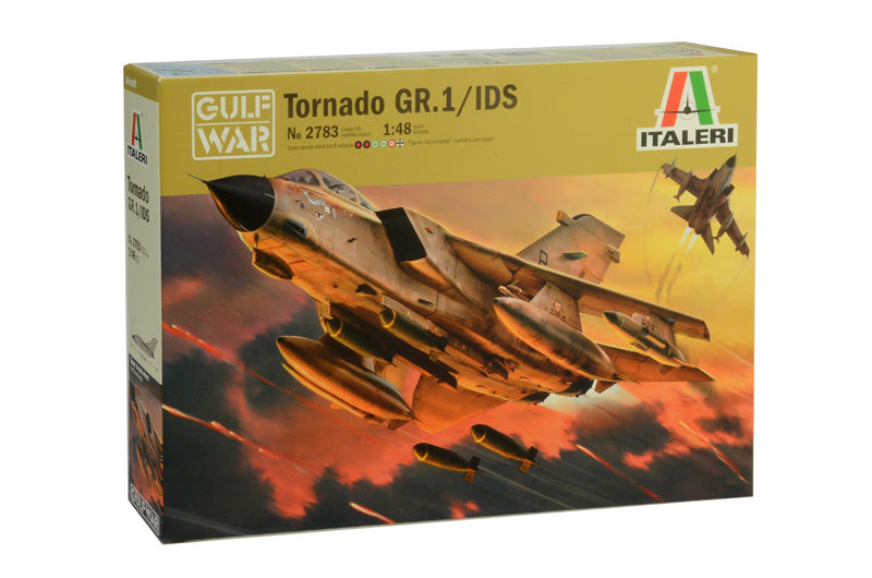 Italeri 552783 1:48 Gulf War Tornado GR.1/IDS Military Aircraft Plane Model Kit
