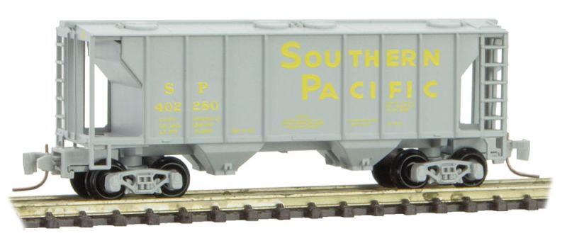 Micro-Trains 53100272 Z Southern Pacific PS2 2-Bay Covered Hopper Car #402280