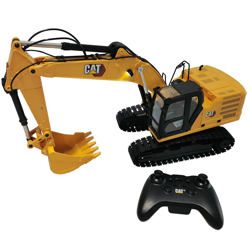 DieCast Masters 28005 1:16 RC Caterpillar 320 Hydraulic Excavator w/Attachments